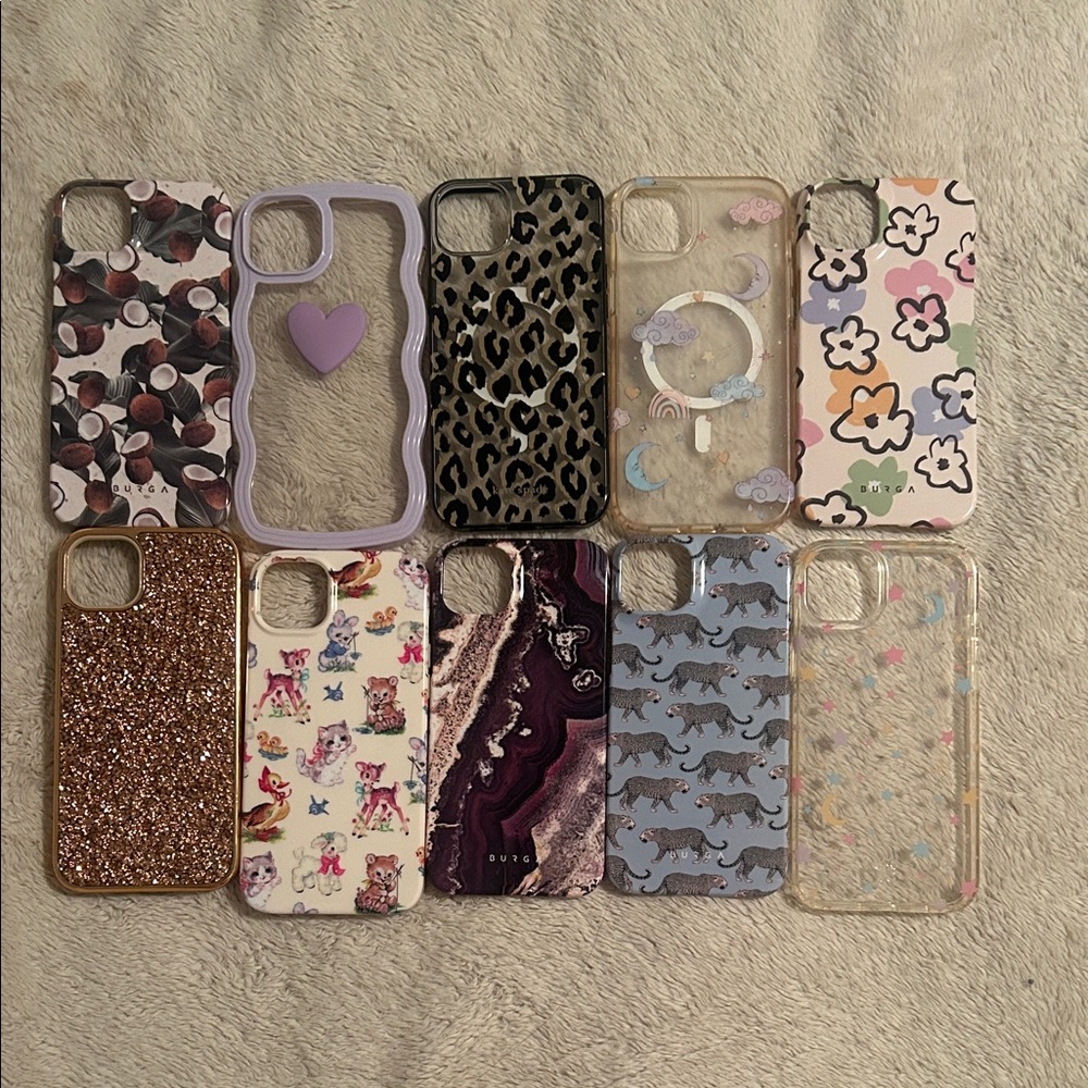 Bundle of 10 iPhone 14/15 Plus Cases
